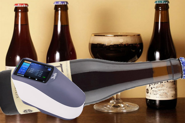 分光測色儀管控啤酒瓶的顏色品質