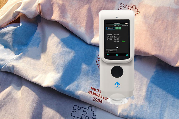 色差儀管控純棉織物軋染的顏色品質