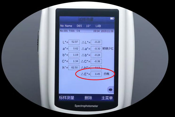 色差儀Lab色差值什么含義？色差儀Lab色差值有什么用？