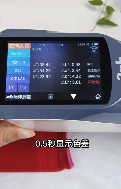 肉眼看的出布料的色差嗎？如何測量布料的色差？