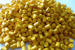 塑膠桶測色母變色方法