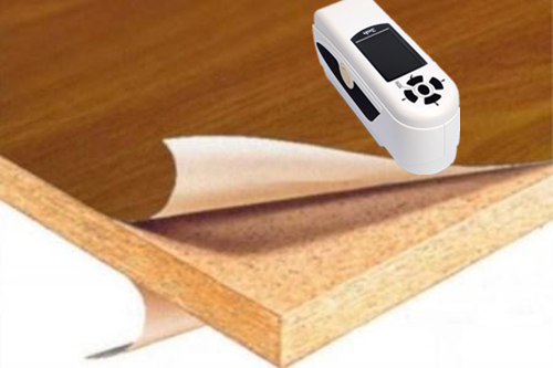 貼皮木制品刷漆色差測試